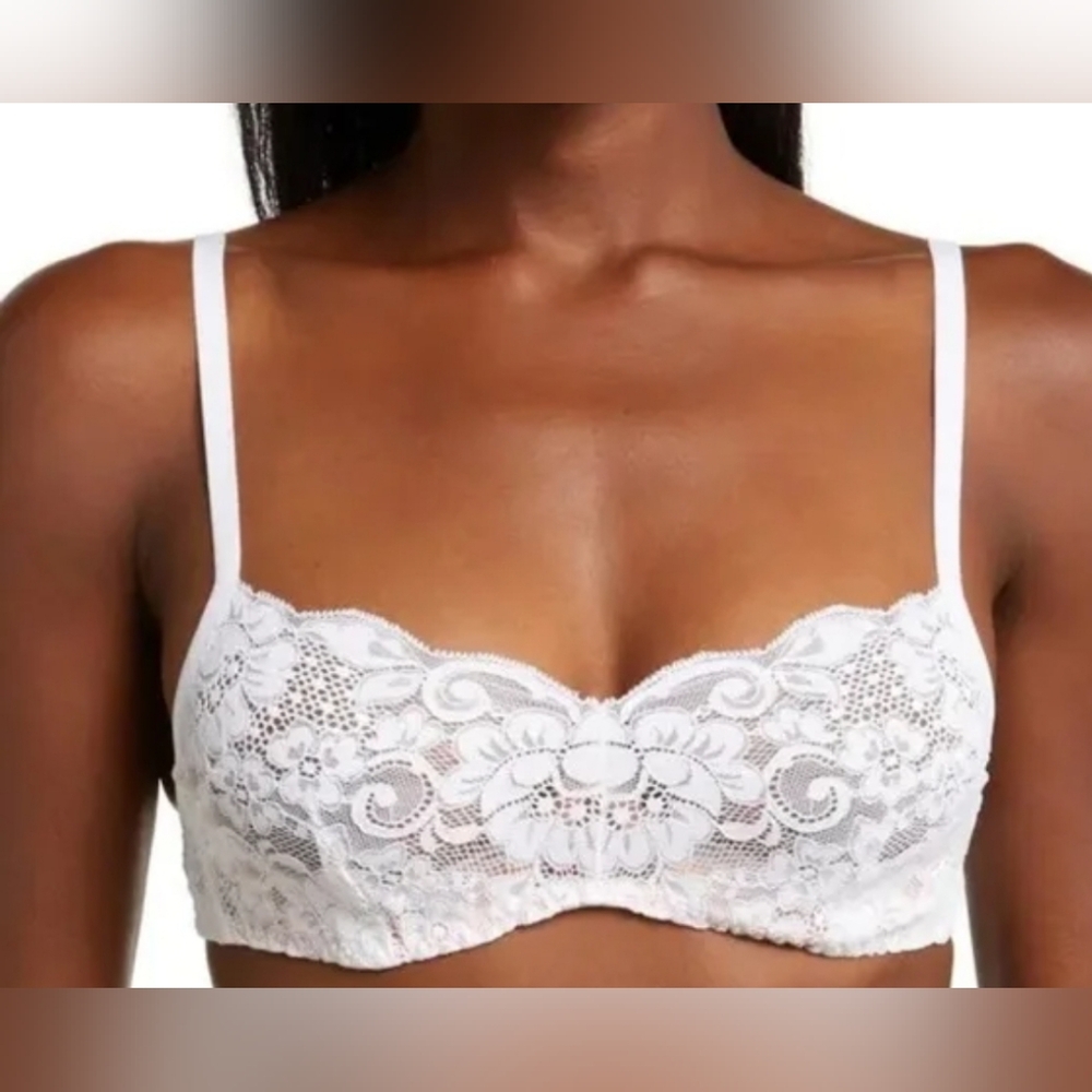 We Are HAH Hook Up Bra By Free People - Blanc NWT 30-38D